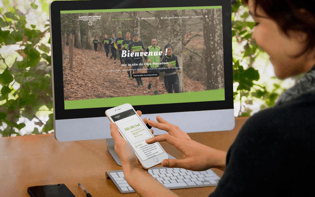 Association Macadam #quéven : Création site WordPress